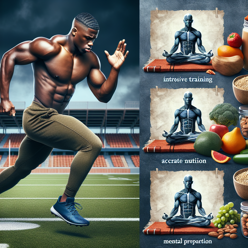 profesionnal athlete training running